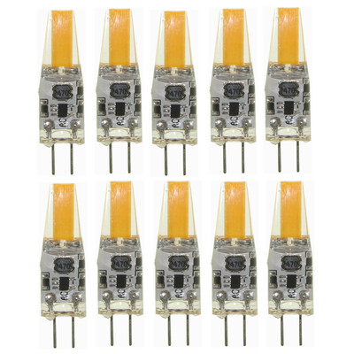 

Sencart G4 COB LED Bulbs Warm White White 360 Degree Beam Angle Crystal Spotlight Bulb ACDC12V
