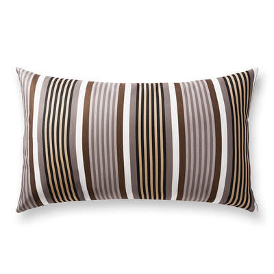 

Rich home FOOJO Nordic wind sofa pillow waist pillow waist with a core 30 50cm striped coffee