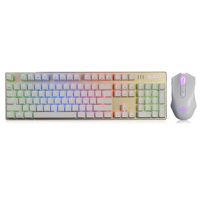 

Черный MG (AJAZZ) Рожь RGB полноцветные игровой автомат Клавиатуры белая подсветка USB черный вал проводной клавиатуры и мыши набор игр механической клавиатуры черный вал
