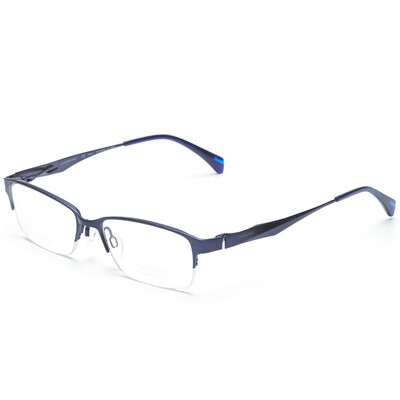 

CHARMANT Chamon optical box men&women business series half frame purple myopic frames CH10279-BL-54