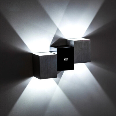 

YWXLight 6W Originality Square Shape LED Wall Lamp Modern Style Lighting AC 110 - 240V