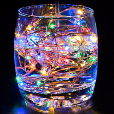 

AY - hq218 5M 50 LED Copper String Lights with USB Cable for Party