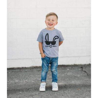 

Mother Toddler Baby Kids Girls Boys Family Matching T-shirt Tops Outfits Blouse