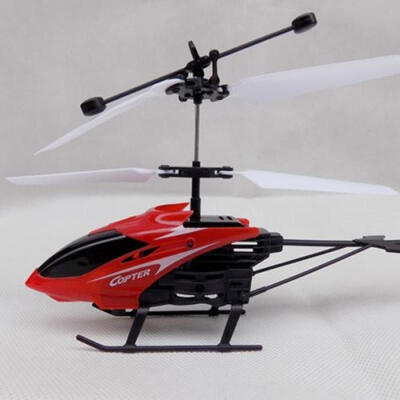 

Flying Mini RC Infraed Induction Helicopter Aircraft Flashing Light Kids Toy