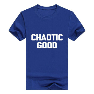 

Chaotic Good Men T-Shirt Funny Saying Sarcastic Novelty Humor