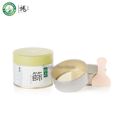 

Marukyu Koyamaen Japan Metal Matcha Sieve Powdered Green Tea Sifter Steel Can