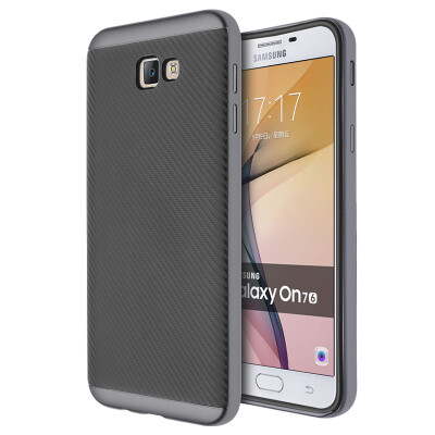 

KOOLIFE Hornet Samsung J7Prime Case Shell Case Silicone Case Soft Shell Full Cover For Samsung J7 Prime Mobile Phone Case Deep Ash