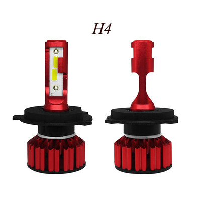 

1pair Car Headlight Bulb 12V 50W 6000K spotlight H4 LED car Headlamp Car auxiliary driving lights 9005 9006 H4 H7 Auto fog lamp