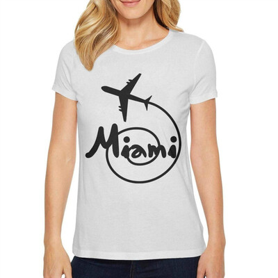 

Melinda World Travel Day Product Women White Tshirts Cotton Lovely T-Shirts