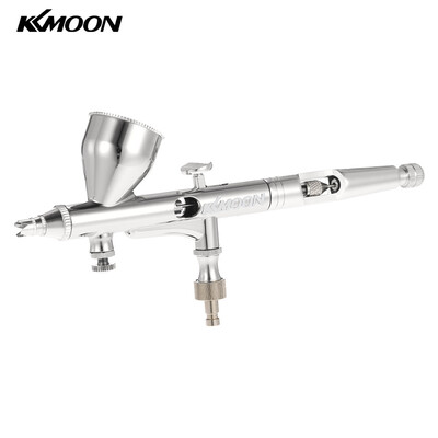 

KKmoon 025mm Gravity Feed Dual-action Airbrush Kit Set Air Brush for Art Painting Tattoo Nail Art