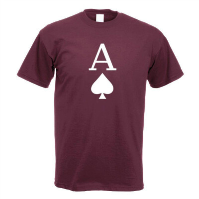 

Ace of Spades Playing Card T-Shirt Men Design Gift