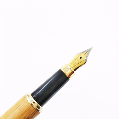 

Outdoor Luxury Bamboo Pen Writing Set - Elegant Fancy Nice Gift Pen Set for Signature Executive Business