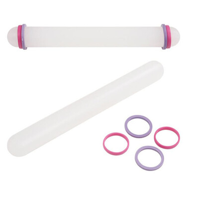 

9 '' украшения торта прессформы Gum Paste инструменты Пластиковые Скалка Roller Fondant