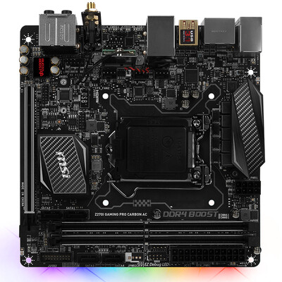 

Материнская плата MSI Z270I GAMING PRO CARBON AC (Intel Z270 / LGA 1151)
