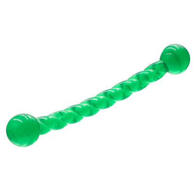 

Handsome Pet Toys Torsion Bars Dog Toys TPR Material Bite Green M No