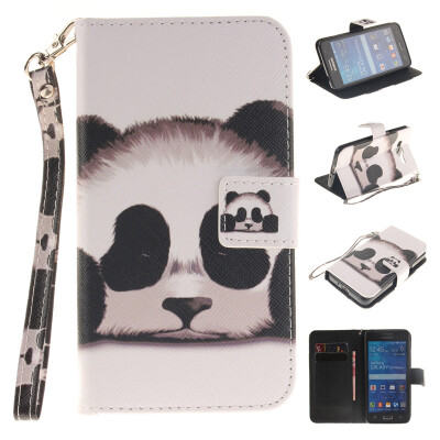 

Panda Design PU Leather Flip Cover Wallet Card Holder Case for SAMSUNG GALAXY Grand Prime G530