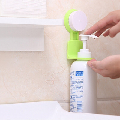 

Home Strong Suction Cup Sucker Shower Shampoo Bathroom Wall Rack Hooks Stand