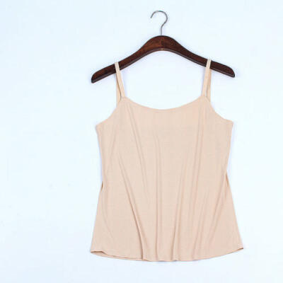 

Women Ice Silk Seamless Underwear Ladies Camisole Sleeveless Top Blouse Vest ZH