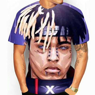 

Xxxtentacion RIP Rest in Peace Look AT ME hip hop rap Summer print T-shirt