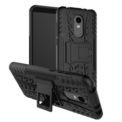 

Fivice Redmi5 PlusRedmi note5 Case TPU anti-fall tire pattern back clip bracket phone case