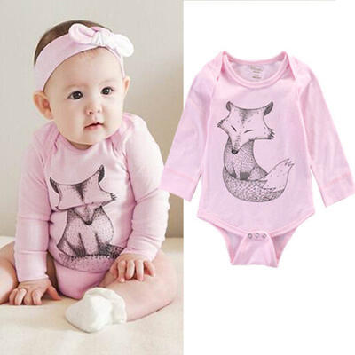

Bebé Recién Nacido Niño Niña Cartoon Monos enterito Ropa Traje 0-18M