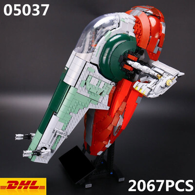 

Lepin 05037 Star Toys Wars Legoings 75060 UCS Slave Set Model Building Block Bricks Kids Toys Christmas Birthday Gifts