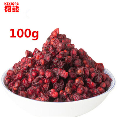 

C-TS049 Органический дикий 100г Сушеный Schisandra Chinensis Wu Wei Zi Five Flavor Berry Herbs wuweizi