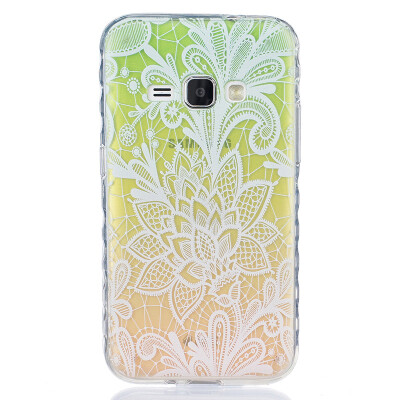 

Rose Pattern Soft Thin TPU Rubber Silicone Gel Case Cover for SAMSUNG Galaxy J1 2016/J120F