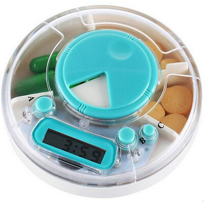 

Chidong Pill Medicine Box Holder Storage Organizer Container Case Cut pills