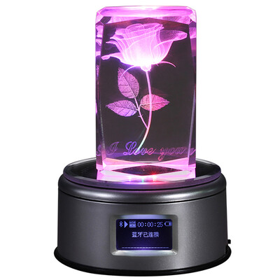 

Ruthless blue tones sound crystal roses Valentine&39s Day birthday gifts send girlfriend wife girl confession creative practical romantic Tanabata gift