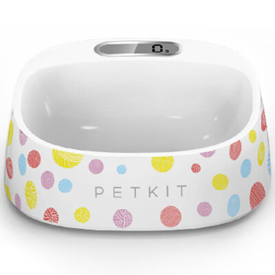 

Pecs PETKIT Small Pet Pats Intelligent Weighing Bowl Pet Weighing Bowl Deep Sea Blue