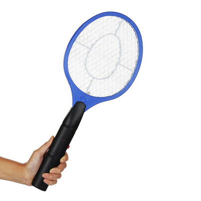 

UpperX Batteries Operated Hand Racket Electric Mosquito Swatter Insect Home Garden Pest Bug Fly Mosquito Swatter Killer