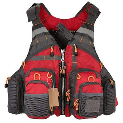 

Outdoor Sport Fishing Life Vest jacket Men Breathable Swimming Life Jacket Safety Waistcoat Survival Utility Vest Colete Salva-Vid