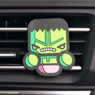 

OLOEY Car Freshener Cute Diamond Pig Doll Perfume Clip Cartoon Decoration Automobiles Outlet Air Purifier Scent Smell Diffuser Gif