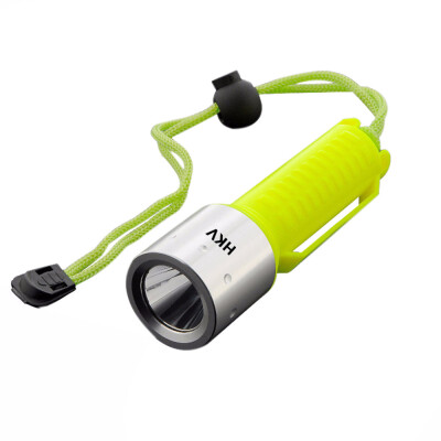 

HKV T6 LED Professional Torch Lantern Lighting Light Underwater Diving Flashlight Waterproof Lamp