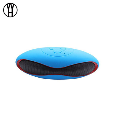 

WH X6U Mini Rugby Stylish Wireless Stereo Bluetooth Speaker FM Radio Support TF Card Built-in Mic Handsfree Portable Mp3 Subwoofe