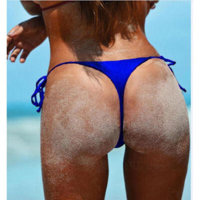 

UK Brazilian Women Bikini Bottom Ladies V Thong G-String Beach Swimsuit Swimwear