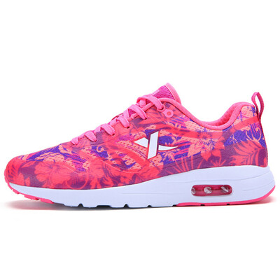 

XTEP) women's shoes casual shoes female spring summer strap air cushion running shoes fashionable net breathable female sports shoes 984218325657 gray red 39 yards