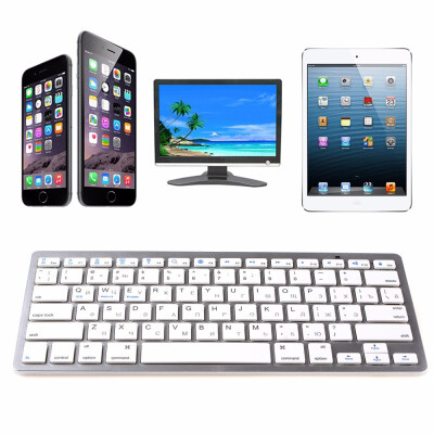 

MyMei New Arrival Utra-thin & Lightweight Slim Mini Bluetooth Wireless Russian Keyboard For Win8 XP IOS Android