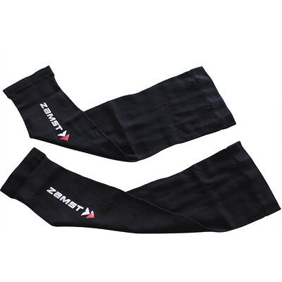 

Zenst ZAMST Подлокотник ARM SLEEVE Рукав для защиты от подлокотника с защитной крышкой Профессиональная спортивная вешалка (2 шт.) Black M