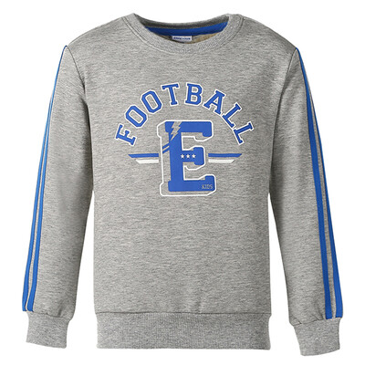 

ERKE ERKE children's sports shirt children's sports shirt round neck sportswear 63217114032 light gray 150
