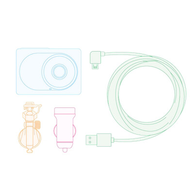 

Xiaomi Xiaoyi Smart Vehicle Traveling Data Recorder Camera ADAS 1080P 60 Frames Video Starlight Night Vision 27" Screen 165°Wid