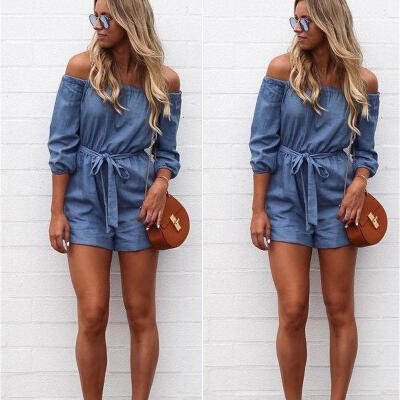 

Womens Celeb Casual Playsuit Party Evening Summer Romper Dress Jumpsuit Shorts