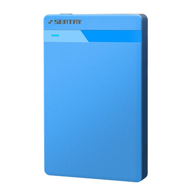 

Shuo Li Tai SEATAY HDS2120-BL mobile hard disk box free of charge USB20 structure patent blue