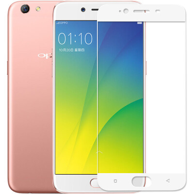 

Mei Yi OPPO R9S steel film full coverage of mobile phone protection film for OPPO R9S white