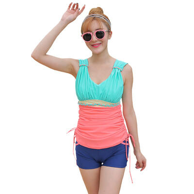 

Qihai QIHAI 5224-3 new split two-piece set was thin cover belly swimsuit size chest fashion hot spring swimwear M