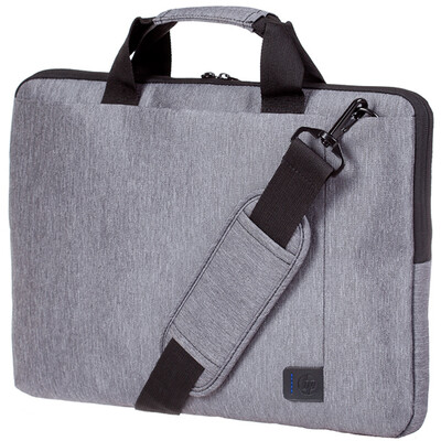 

Hewlett Packard (HP) 15.4-15.6 inch men and women business computer package fashion cross section briefcase light handbag Messenger bag G8Y15AA gray
