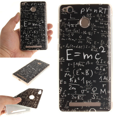 

Mathematical formula Pattern Soft Thin TPU Rubber Silicone Gel Case Cover for XIAOMI RedMi 3X