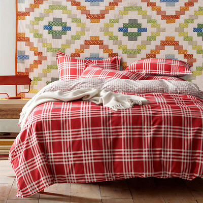 

YINGXIN cotton bed set/bed kit (duvet cover/fitted sheet/pillow case)