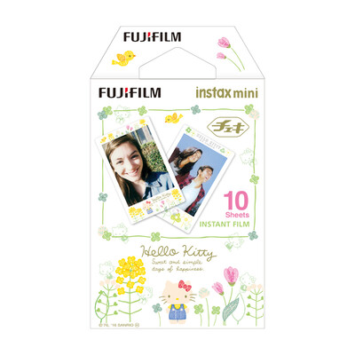 

Fuji (FUJIFILM) INSTAX фотокамера MINI фотобумага (фильм) Цветной карандаш HelloKitty ручной росписью
